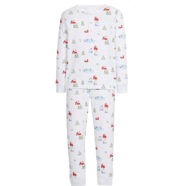 Printed Jammies, Christmas Village