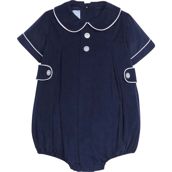 Davant Bubble, Navy Corduroy - Rompers - 1