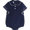 Davant Bubble, Navy Corduroy - Rompers - 1 - thumbnail