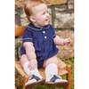 Davant Bubble, Navy Corduroy - Rompers - 2