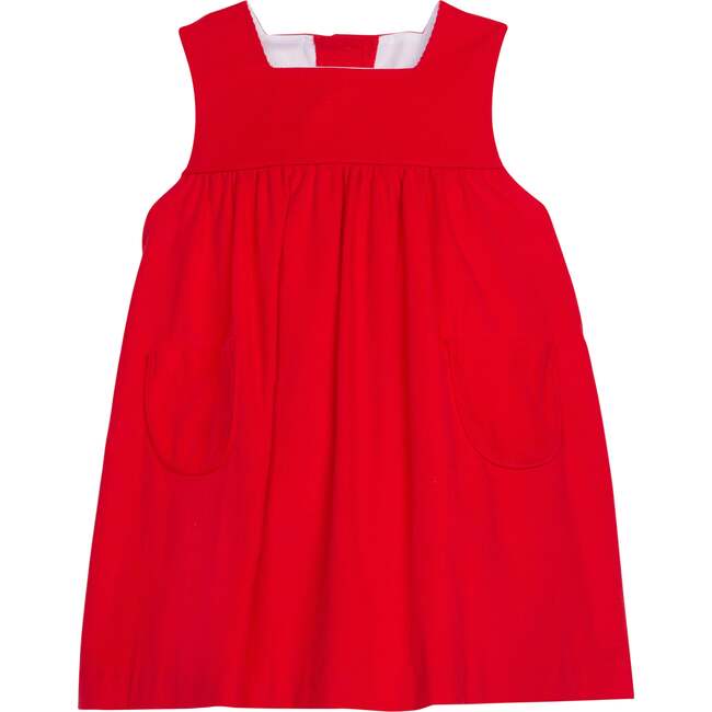 Madison Jumper, Red Corduroy - Dresses - 1