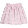 Bow Smocked Skirt, Oakleigh Floral - Skirts - 1 - thumbnail