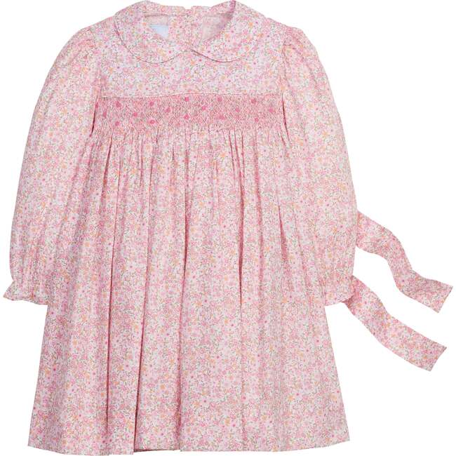 Smocked Charlotte Dress, Oakleigh Floral - Dresses - 1