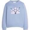 Intarsia Sweater, Castle - Sweaters - 1 - thumbnail