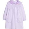 Evelyn Dress, Lavender Stripe - Dresses - 1 - thumbnail