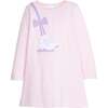 Applique T-Shirt Dress, Ice Skate - Dresses - 1 - thumbnail