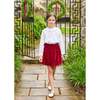 Paperbag Bow Skirt, Winterberry - Skirts - 2