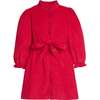 Allie Dress, Red Corduroy - Dresses - 1 - thumbnail