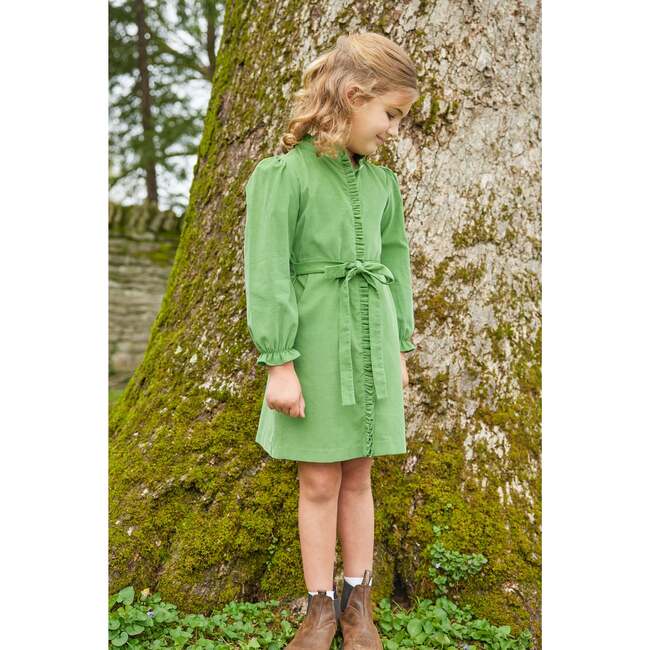 Allie Dress, Watercress Corduroy - Dresses - 2