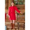 Allie Dress, Red Corduroy - Dresses - 2