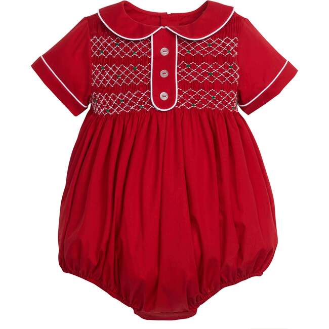 Aiden Bubble, Red - Rompers - 1