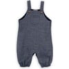 Babys Page Cotton Adjustable Straps Chest Patch Pocket Jumpsuit, Blue - Jumpsuits - 1 - thumbnail