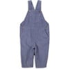 Babys Shawn Cotton Corduroy Adjustable Straps Hidden Snap Pocket Overalls, Blue - Overalls - 1 - thumbnail