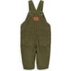 Babys Shawn Cotton Corduroy Adjustable Straps Hidden Snap Pocket Overalls, Green - Overalls - 3