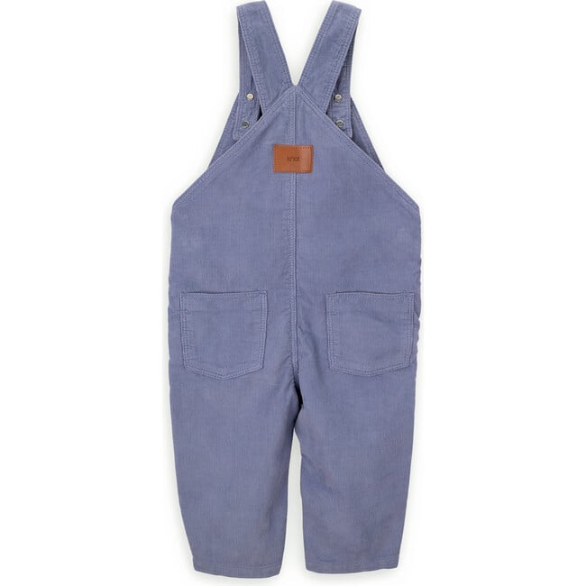 Babys Shawn Cotton Corduroy Adjustable Straps Hidden Snap Pocket Overalls, Blue - Overalls - 3