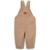 Babys Shawn Cotton Corduroy Adjustable Straps Hidden Snap Pocket Overalls, Beige - Overalls - 3