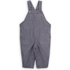 Steve Striped Cotton Twill Adjustable Straps Hidden Snap Pocket Overalls, Multicolors - Overalls - 1 - thumbnail