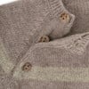 Babys Will Merino Wool Knit Shoulder Button Long Sleeve Sweater, Beige - Sweaters - 2