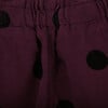 Girls Lore Cotton Corduroy Elastic Waist Patch Pocket Shorts, Burgundy - Shorts - 2