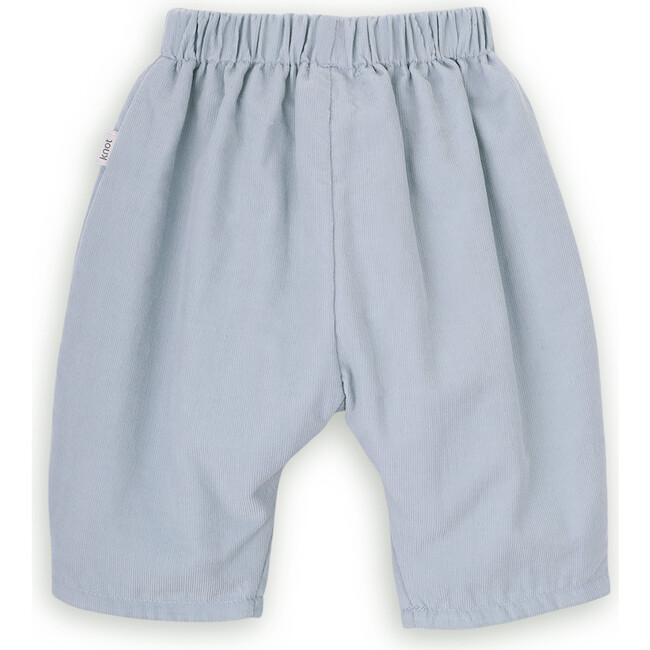 Babys Bruce Cotton Micro Corduroy Elastic Waist Pants, Blue - Pants - 3