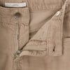 Jake Cotton Corduroy Adjustable Elastic Waist 5-Pocket Trousers, Beige - Pants - 2