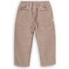 Babys Dylan Cotton Corduroy Elastic Waist Patch Pocket Pants, Beige - Pants - 3