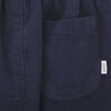 Babys Roger Cotton Corduroy Elastic Waist Patch Pocket Trousers, Navy - Pants - 4