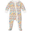 Cars & Trucks Zip Baby Footie, Multi - Footie Pajamas - 1 - thumbnail