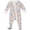 Autumn Zip Baby Footie, Multi - Footie Pajamas - 1 - thumbnail