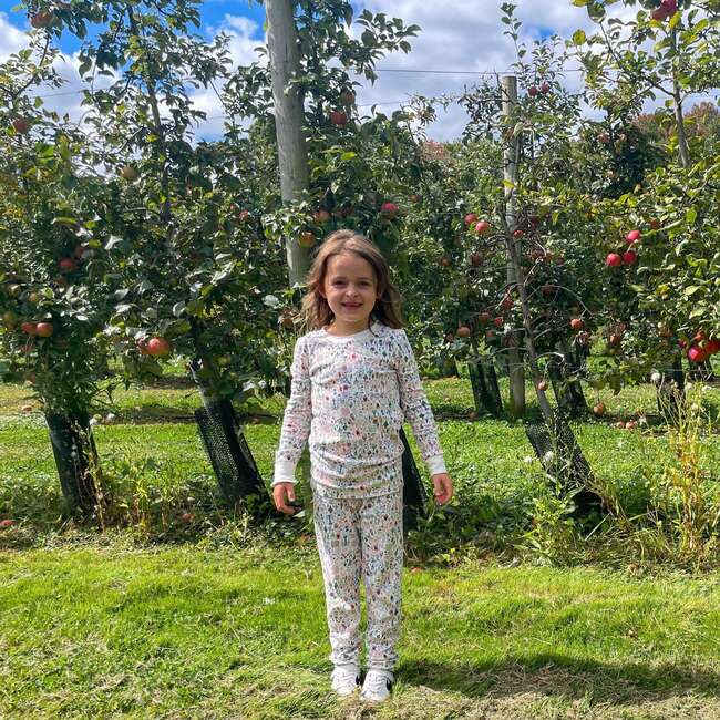 Autumn Two Piece Kids Pajamas, Multi - Pajamas - 4