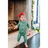 Parker Zipper Footie Pajama, Santa's Helper - Footie Pajamas - 3