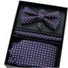 Patterned Tie Set, Multicolor - Bowties & Ties - 2