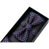 Patterned Bowtie Set, Multicolor - Bowties & Ties - 2