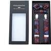 Floral Suspender Set, Burgundy - Bowties & Ties - 3