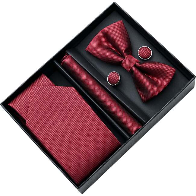 Classic Tie Set, Red