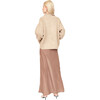 Women's Jackson Relaxed Fit Pullover Sweater, Camel - Sweaters - 2