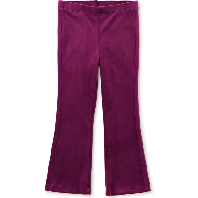 Very Velour Flare Pants, Cosmic Berry