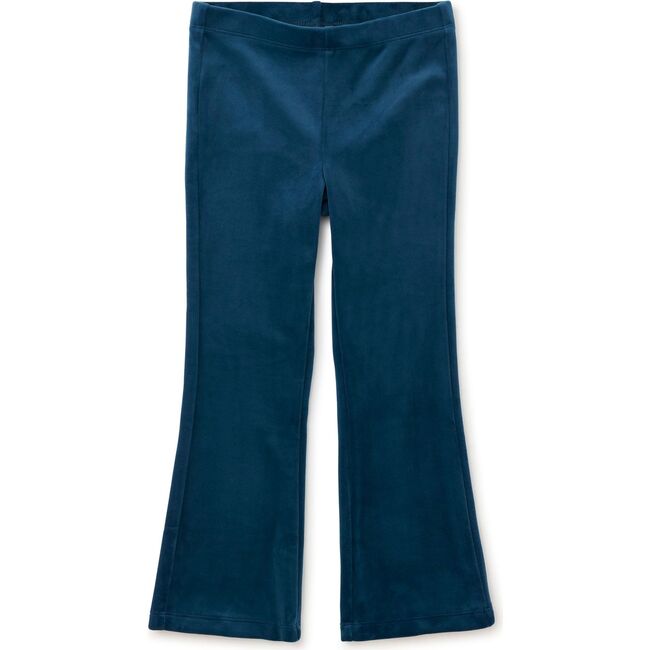 Very Velour Flare Pants, Bedford Blue