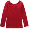 Velour Long Sleeve Slim Fit To, RED WAGON - Shirts - 1 - thumbnail