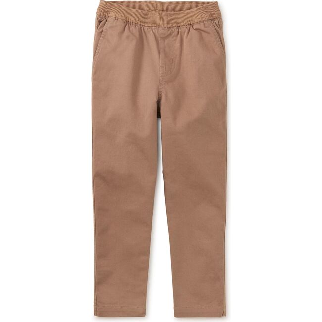 Timeless Stretch Twill Pants, Cappuccino