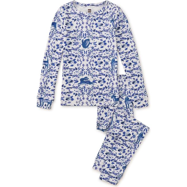 Goodnight Pajama Set, Iznik Tile Scenic