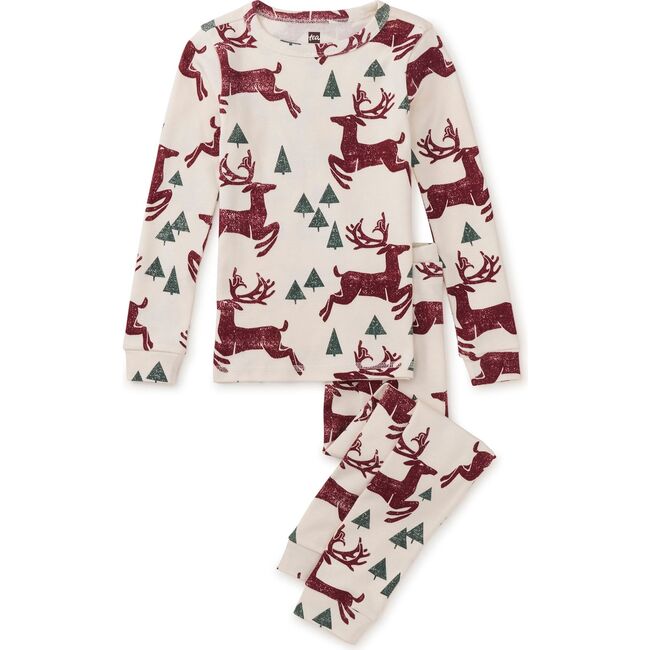 Goodnight Pajama Set, Family Deer