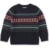 Crewneck Sweater, Indigo - Sweaters - 1 - thumbnail