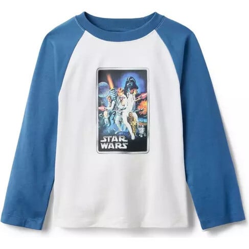 Janie and Jack x STAR WARS Raglan Baseball Tee