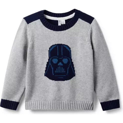 Janie and Jack x STAR WARS Darth Vader Sweater