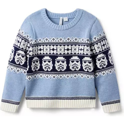 Janie and Jack x STAR WARS Stormtrooper Fair Isle Sweater