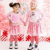 Pink Christmas Clip Set, Multi - Hair Accessories - 5