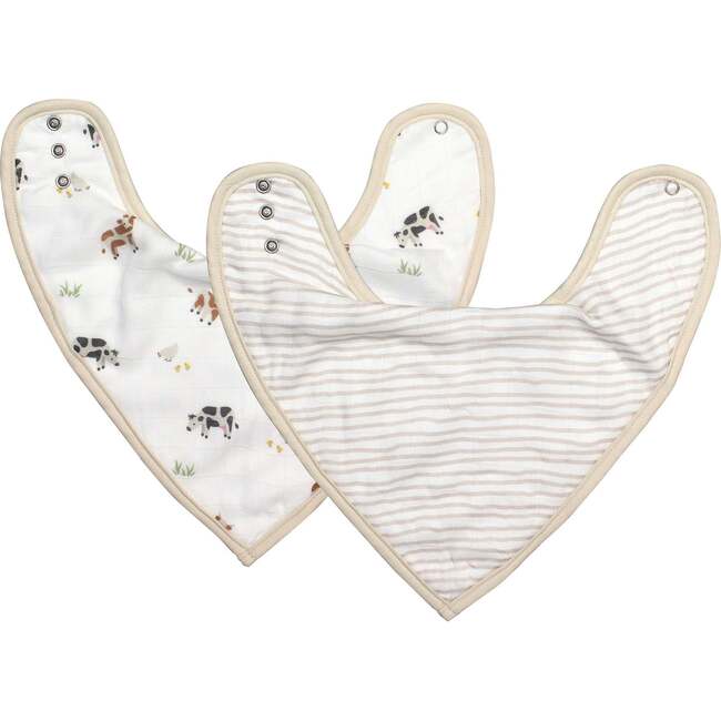 Cow Bib Set