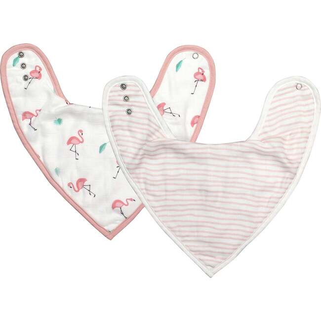 Flamingo Bib Set