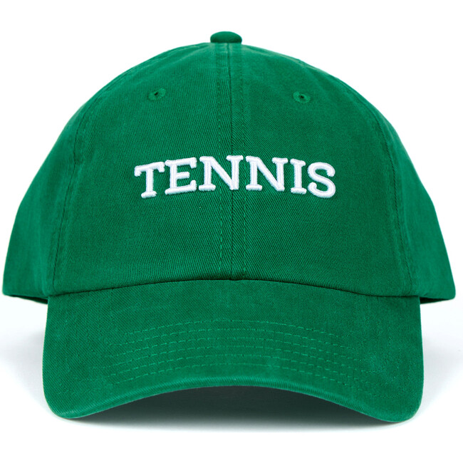 Triple Play Hat, Green/White Tennis